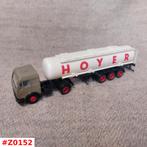 Mercedes-Benz 1628 tankwagen vrachtwagen HOYER Herpa 1:87 H0, Hobby en Vrije tijd, Modelauto's | 1:87, Ophalen of Verzenden, Zo goed als nieuw