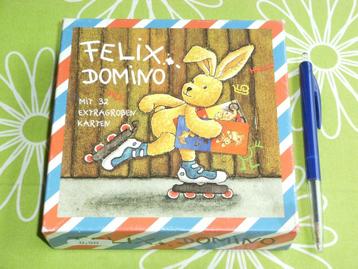 Duits Felix Domino - met 32 extra grote stevige kaarten beschikbaar voor biedingen