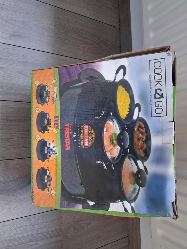 Tristar Cook & Go Fondueset - Nieuwstaat!, Ophalen of Verzenden, Nieuw, Elektrisch, Fondueset