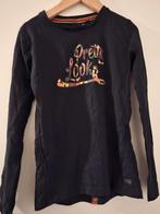 Zwart shirt met lange mouwen maat 134/140, Ophalen of Verzenden, Zo goed als nieuw, Olampi, Meisje