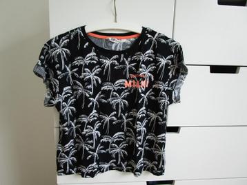 H&M maat 170 - shirt met palmbomen