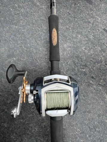 Abu Garcia Toro 61 Reel incl westin hengel - goed als nieuw! beschikbaar voor biedingen