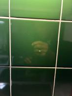 Gevraagd Wandtegels Mosa groen 15x 15 cm, Nieuw, Minder dan 5 m², Wandtegels, Keramiek