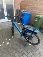 Blauwe Elektrische Fiets, Fietsen en Brommers, Elektrische fietsen, Gebruikt, 51 tot 55 cm, 30 tot 50 km per accu, Ophalen