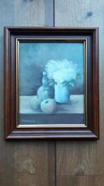 Stilleven op doek B. Franke Karf en Fruit, Ophalen
