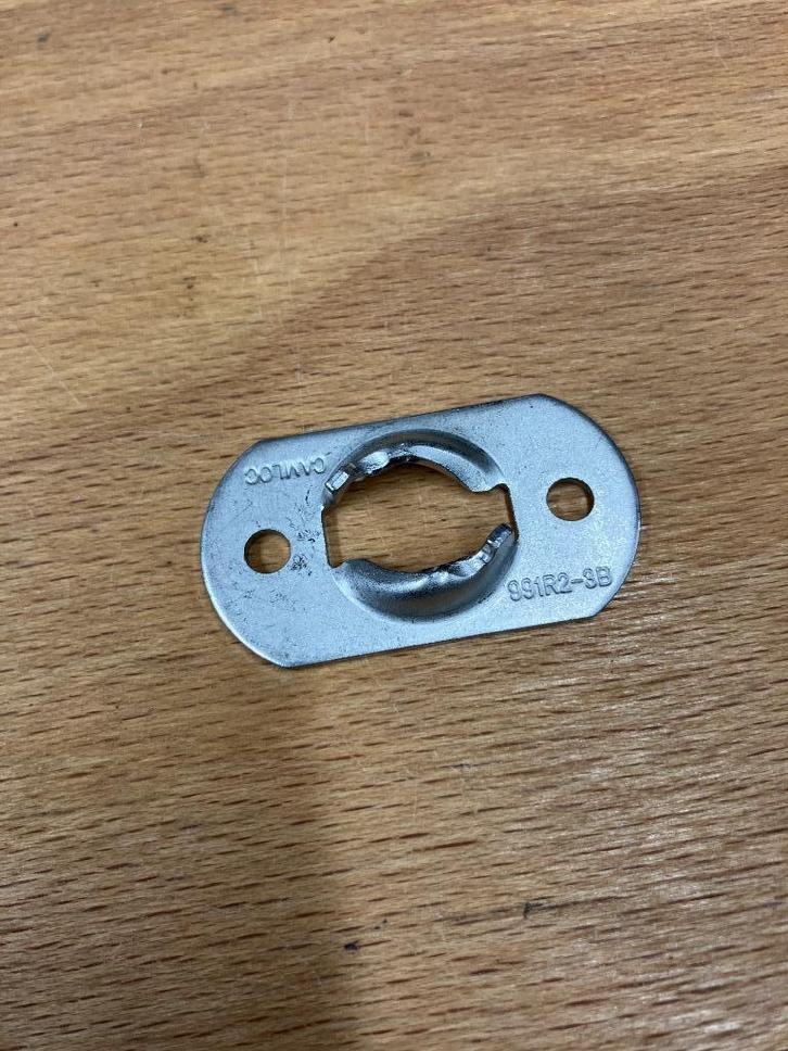 77x Camlock 991R2-3B RVS Houders voor sloten, deuren, enz., Doe-het-zelf en Verbouw, Hang- en Sluitwerk, Nieuw, Slot, Rvs, Ophalen of Verzenden