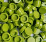 Lego 1x1 round tile, Lime (per 100), Verzenden, Nieuw, Losse stenen, Lego