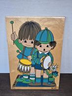 Vintage houten puzzel, Jaklien Moerman, Gebruikt, Rolf leermiddelen, ., Ophalen of Verzenden