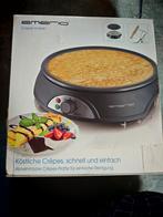 Emerio Crêpe Maker - Nieuw in doos!, Ophalen, Uitneembare platen, Nieuw
