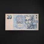 20 kronen Tsjechië #006, Verzenden, Overige landen, Los biljet
