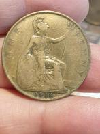 Engeland, 1 penny 1916 (16), Postzegels en Munten, Munten | Europa | Niet-Euromunten, Ophalen of Verzenden, Overige landen