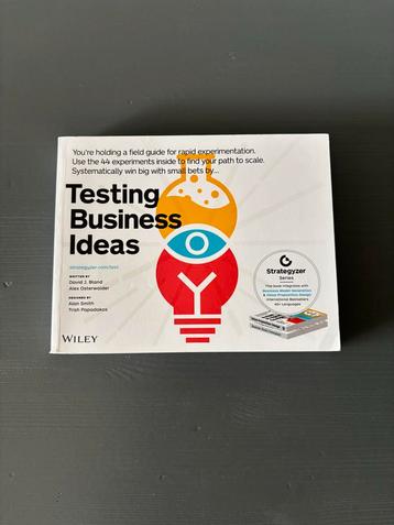 Testing Business Ideas - Zo goed als nieuw beschikbaar voor biedingen