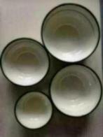 Nest emaille schalen ( vintage ), Antiek en Kunst, Antiek | Schalen, Ophalen of Verzenden