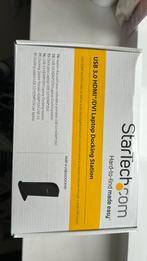 Dual Monitor USB 3.0 Laptop Docking Station met HDMI & DVI/V, Ophalen of Verzenden, Zo goed als nieuw