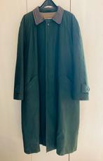 Lange, stijlvolle en mooie Vintage jas in flessengroen., Ophalen of Verzenden, Gedragen, Groen, Maat 56/58 (XL)