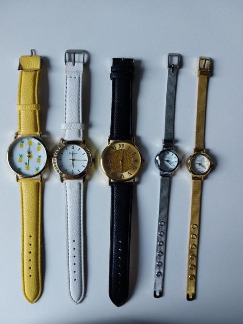 NIEUW: restpartij horloges dames/ heren/ kinderen, Sieraden, Tassen en Uiterlijk, Horloges | Dames, Nieuw, Overige merken, Staal
