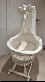 Rotan Babywieg met Hemeltje, Ophalen of Verzenden, Zo goed als nieuw, Wieg