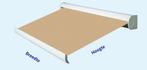 Tilbelly zonneschermdoek kleur T102 355x320 zonder naad, Tuin en Terras, Zonneschermen, Ophalen, Zo goed als nieuw, Overige typen