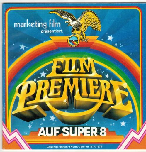 Marketing 1977 1978 catalogus Super 8 film aktie avontuur, Verzamelen, Film en Tv, Zo goed als nieuw, Ophalen of Verzenden