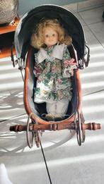 Ouderwetse Poppenwagen met Pop, Ophalen