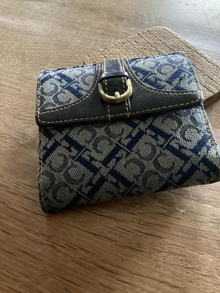 Portemonnee, Sieraden, Tassen en Uiterlijk, Portemonnees, Gebruikt, Bruin, Ophalen of Verzenden