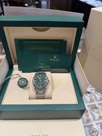 Rolex Oyster Perpetual Groen - Nieuwstaat! 126000 green 36mm, Ophalen, Polshorloge, Zo goed als nieuw, Rolex