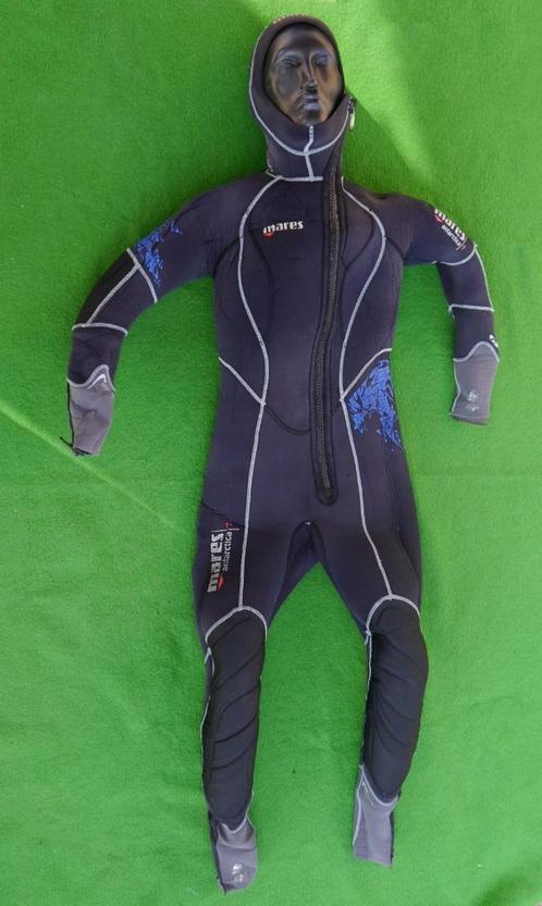 Mares Antarctica  7 mm duikpak, voor dame van ca 170 cm, Watersport en Boten, Duiken, Gebruikt, Duikpak, Ophalen of Verzenden
