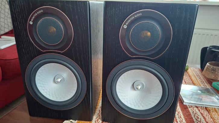 Monitor Audio RX1 Silver Luidsprekers - Nieuwstaat, Audio, Tv en Foto, Luidsprekers, Nieuw, Front, Rear of Stereo speakers, 60 tot 120 watt