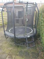 Salta trampoline, trapje en veiligheidsnet (uit elkaar), Gebruikt, Ophalen