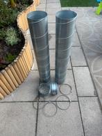Spirobuis ø150 cm x 100cm + 2 koppelstukken en slangklemmen., Ophalen, Nieuw, Afzuiger