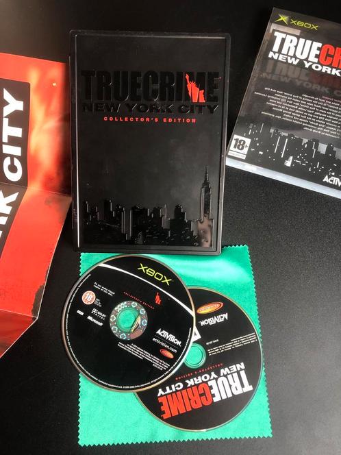 True Crime New York Collectors Edition Xbox, Spelcomputers en Games, Games | Xbox Original, Zo goed als nieuw, Vanaf 3 jaar, Ophalen of Verzenden