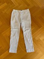 Lichtblauw-wit gestreepte chino van Zara, Zara, Gedragen, Lang, Blauw