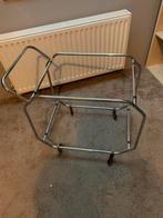 Theewagen 50-erjaren chroom, Ophalen