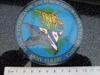 sticker royal netherlands air force leeuwarden deny flight, Verzamelen, Verzenden, Zo goed als nieuw, Bedrijf of Vereniging