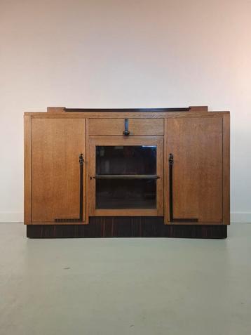 Art deco Amsterdamse school kast dressoir J.th.Drilling jr beschikbaar voor biedingen