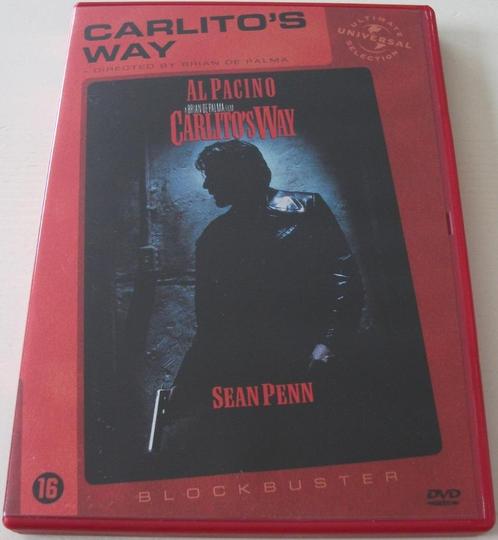 Dvd *** CARLITO'S WAY *** Blockbuster, Cd's en Dvd's, Dvd's | Actie, Zo goed als nieuw, Actie, Vanaf 16 jaar, Ophalen of Verzenden