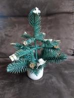 Miniatuur antiek kerstboompje, Ophalen of Verzenden, Gebruikt