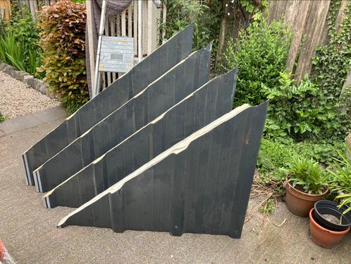 Gratis. Trapezium dakplaten. Damwand. Sandwich. Dak., Doe-het-zelf en Verbouw, Platen en Panelen, Zo goed als nieuw, Overige materialen