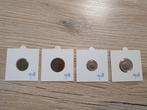 Wilhelmina 1948 -25 Plus 10 cent nikkel, 5 en 1 cent Brons, Postzegels en Munten, Munten | Nederland, Setje, Koningin Wilhelmina