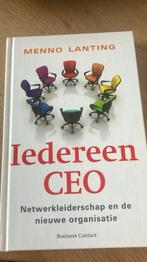 Menno Lanting - Iedereen CEO, Ophalen, Sociale wetenschap, Zo goed als nieuw, Menno Lanting
