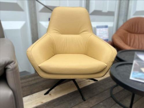 Studio Mik Specter fauteuil – showroommodel, Huis en Inrichting, Fauteuils, Zo goed als nieuw, Leer, 75 tot 100 cm, 75 tot 100 cm