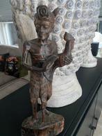 Beeld, hanen vechter, hout, Bali, Indonesië, Huis en Inrichting, Ophalen