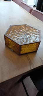 Vintage Plafondlamp jaren 60. Koper, Ophalen of Verzenden
