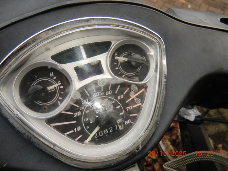 TDM scooter 2017, Gele kenteken en grote beurt., Fietsen en Brommers, Scooters | Overige merken, Gebruikt, Maximaal 45 km/u, Benzine