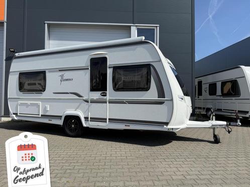 Fendt Tendenza 495 SRF Luifel - mover- 2000 kg, Caravans en Kamperen, Caravans, Bedrijf, tot en met 4, Standaardzit, Fendt, Overige