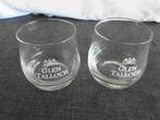GLEN TALLOCH glazen 8 cm hoog, tulpvorm, 2 st., Verzamelen, Ophalen of Verzenden, Zo goed als nieuw, Overige typen