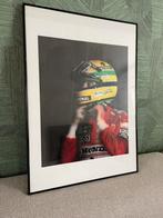 Ayrton Senna schilderij, Ophalen, Kunststof, Gebruikt, 50 tot 75 cm