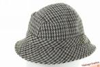 Vintage Vissershoed Schlappe von Wegener grijs wol 55 = S-XS, Kleding | Heren, Hoeden en Petten, Hoed, Ophalen of Verzenden, Schlappe von Wegener