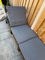 Nette keter ligbed incl kussen, Tuin en Terras, Ligbedden, Ophalen, Zo goed als nieuw, Kunststof