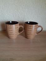 Koffiemokken., Ophalen of Verzenden, Zo goed als nieuw, Glas, Overige stijlen